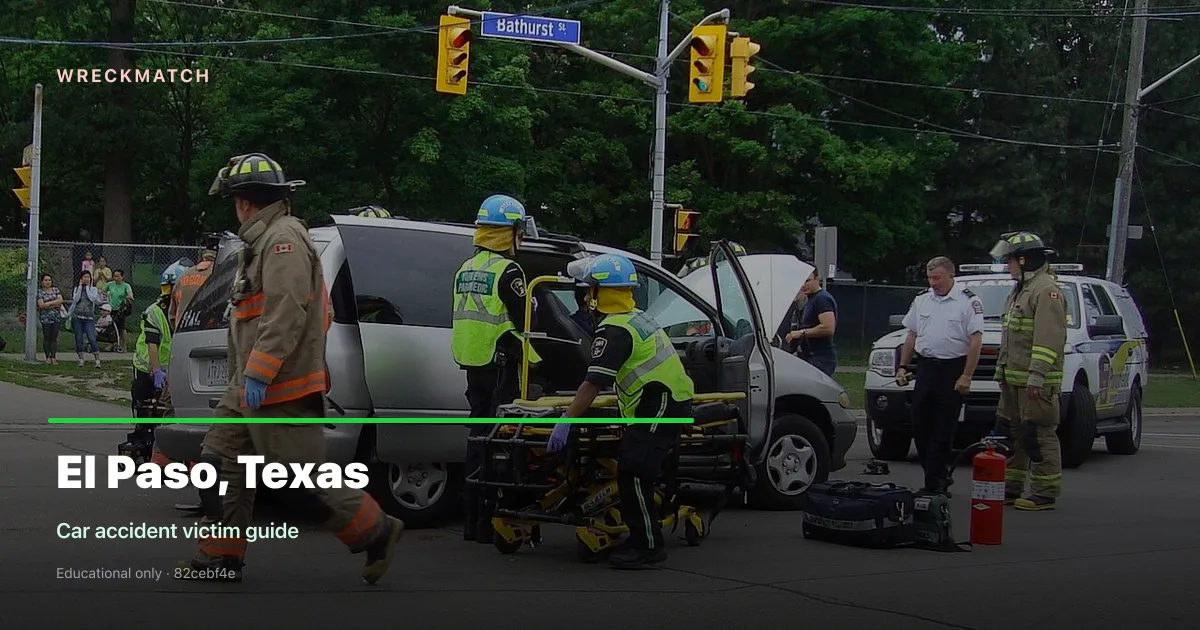Car accident victim guide — WreckMatch