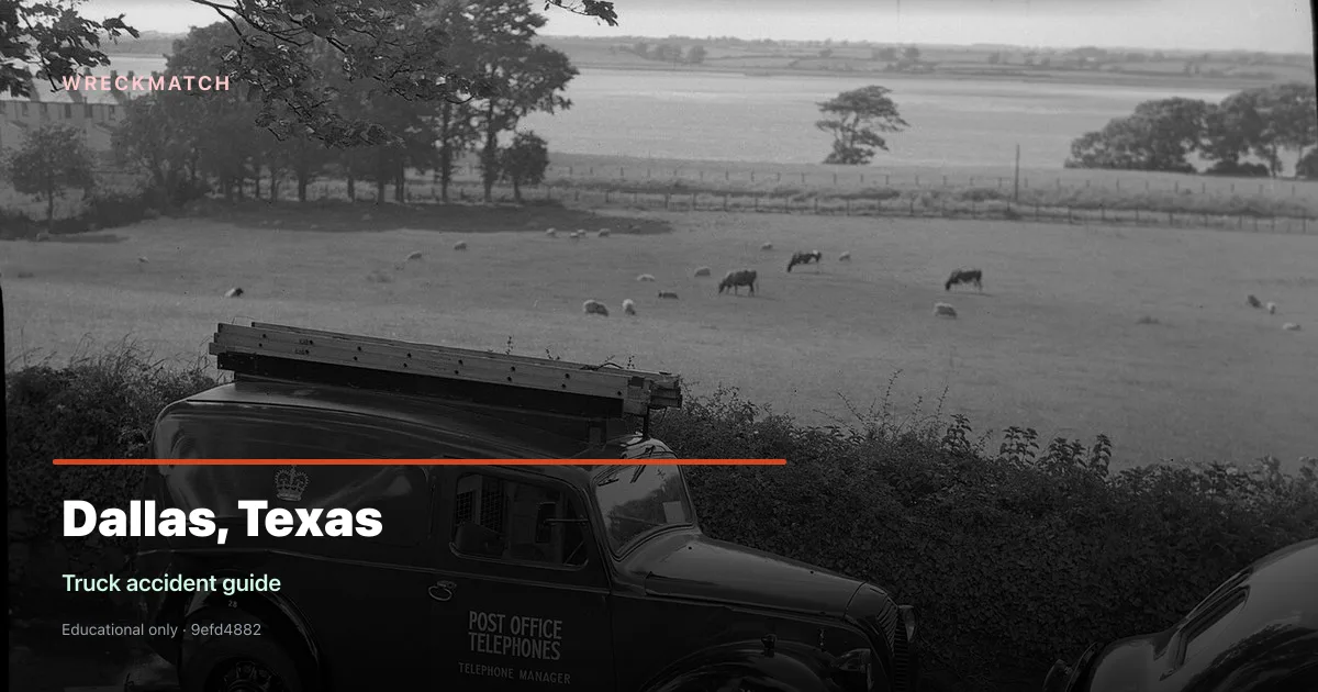 Truck accident legal guide — WreckMatch