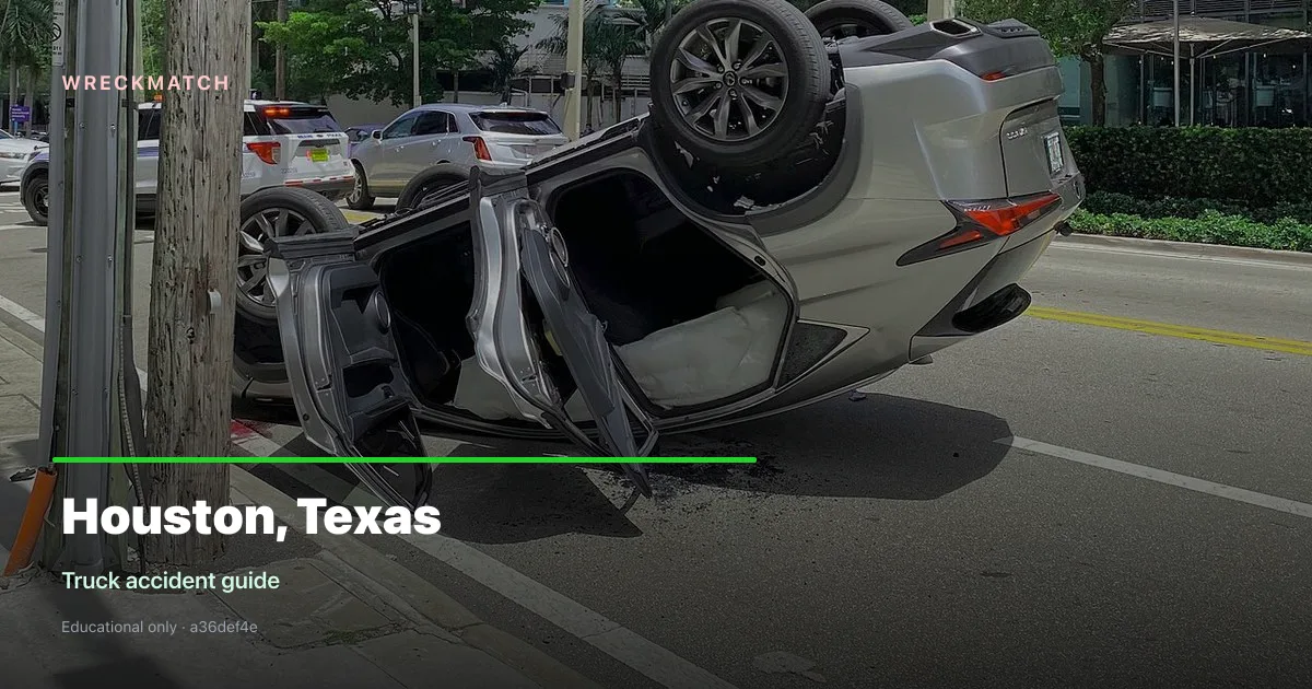 Truck accident legal guide — WreckMatch
