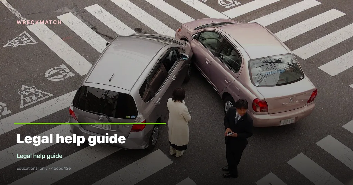 Car accident victim guide — WreckMatch