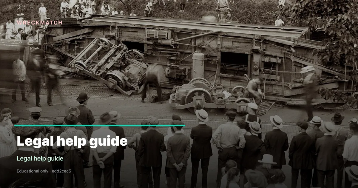 Car accident victim guide — WreckMatch