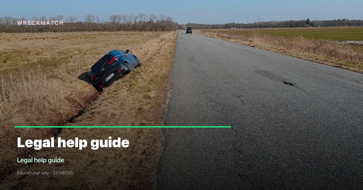 Car accident victim guide — WreckMatch