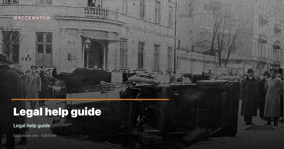 Car accident victim guide — WreckMatch