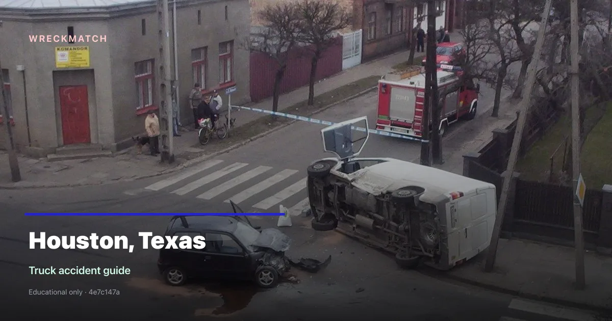 Truck accident legal guide — WreckMatch