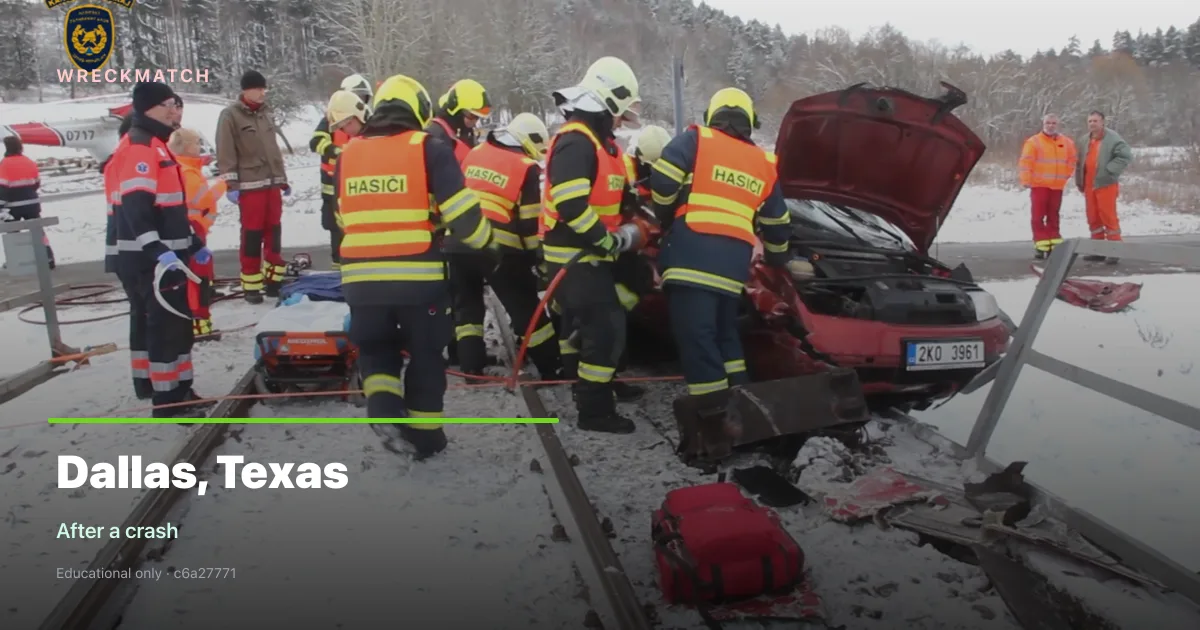 After a car crash guide — WreckMatch